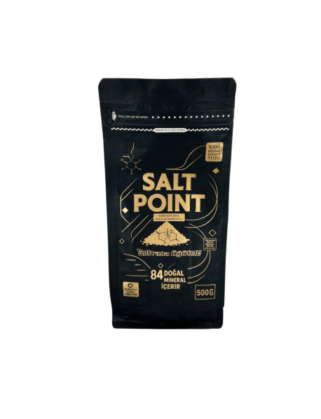 "Salt Point 500g Doğal Yer Altı Kaynak Altın Tuz"