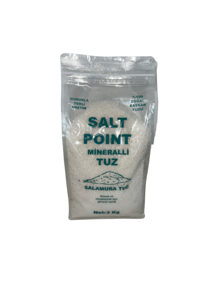           "3 Kg Doğal Yer Altı Kaynak Salamura Tuzu – Salt Point"