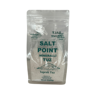 Salt Point 500g Doğal Yer Altı Kaynak Yaprak Tuzu"