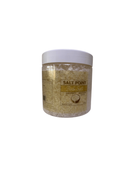 "Salt Point 500g Doğal Yer Altı Kaynak Hindistan Cevizli Banyo Tuzu"